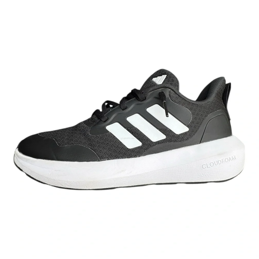 Adidas Fortarun 2.0 Black White Kids/Womens Athletic Shoes Cloudfoam SZ …